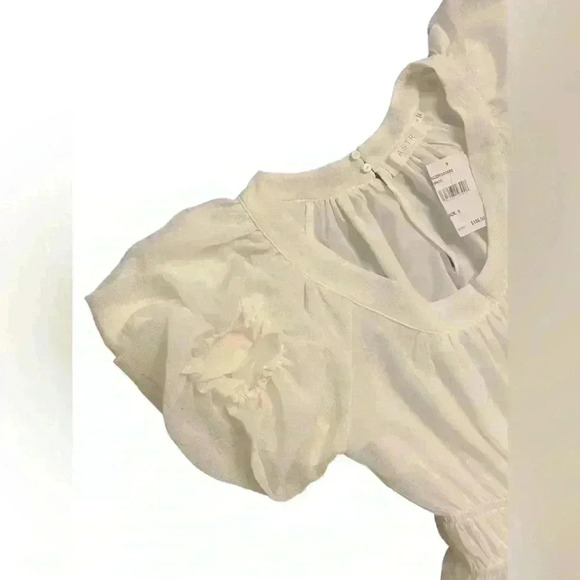 NWT ASTR THE LABEL Chamomile Tiered Dress in White Size Small - Picture 9 of 12
